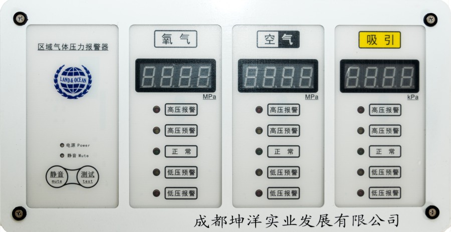 區域氣體壓力報警器